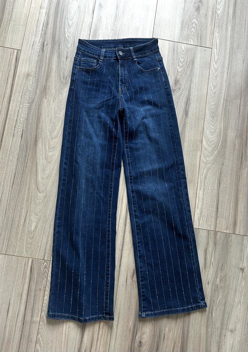 Spodnie z diamencikami