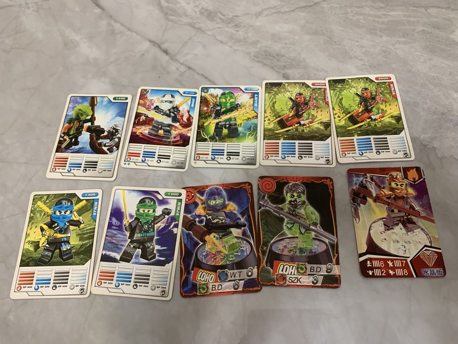 Карточки Ниндзя 10 шт