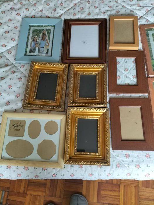 13 molduras para fotografia ou trabalhos manuais