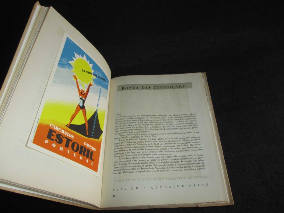Livro Revista Cascais e seus Lugares Número 12 Setembro de 1957