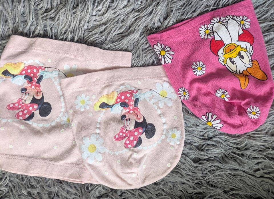 Czapka wiosenna dziewczęca komplet komin rozmiar 110-116