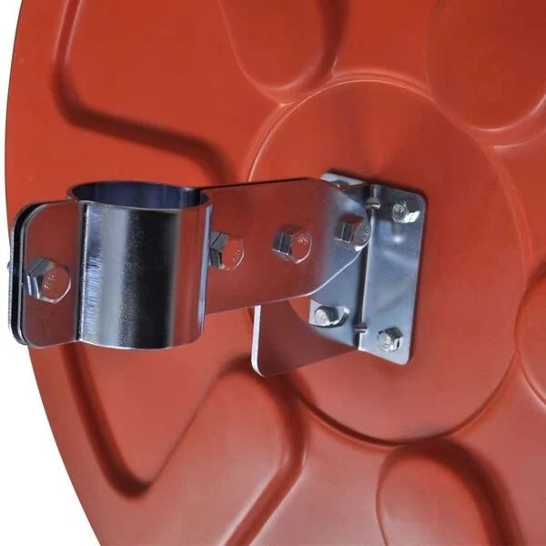 NOVO -  Espelho de trânsito para exterior 60 cm policarbonato laranja