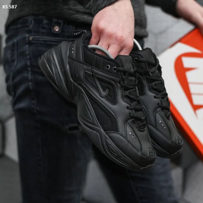 ‼️Кросівки Nike M2K Tekno чорні 44-39 весна/осінь | Кросівки Nike