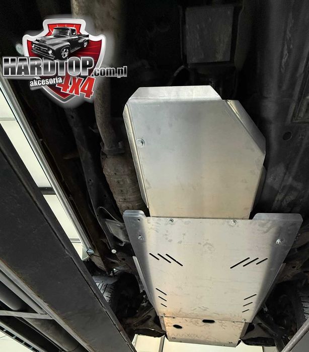 KOMPLET Osłon Aluminium 6mm MITSUBISHI PAJERO4 Silnik Skrzyni REDU/ZBI