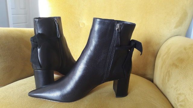 Kozaczki skórzane  Alexsandre Birman - czarne