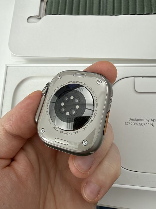 Apple Watch Ultra 49 mm Titanium - Idealny stan, pełny zestaw