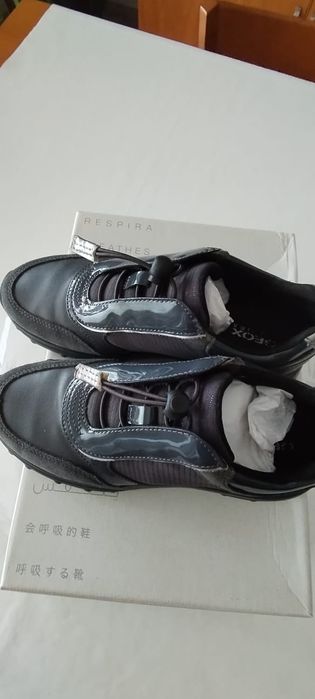 Sapatilhas pele Geox senhora