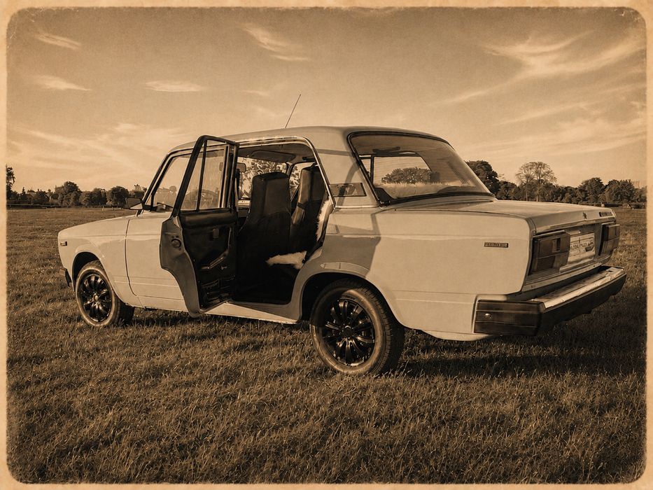 RETRO AUTO DO ŚLUBU