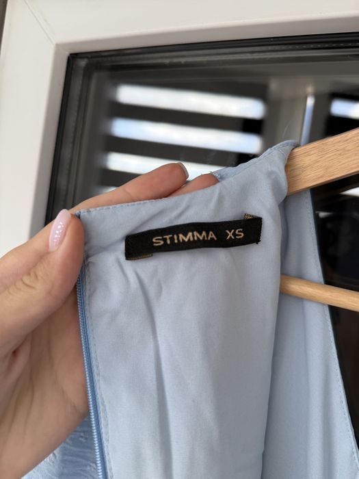 Сукня міді блакитна STIMMA XS, літня сукня