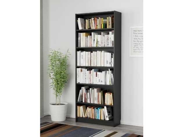 Regał półkowy - IKEA BILLY regały 80x202 cm 40 60 - Czarny Brąz +DOWÓZ