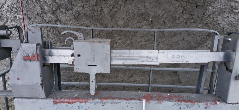 Waga inwentarska do bydła, świń itd