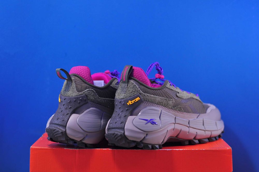 Кроссовки Adidas Originals Campus Reebok Zig Kinetica 2.5 Edge Army