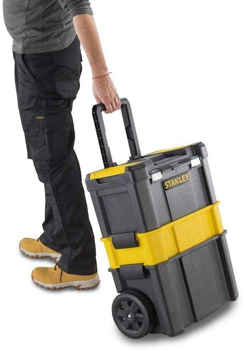 STANLEY- Oficina móvel para ferramentas, 3 em 1, máx. 20 kg