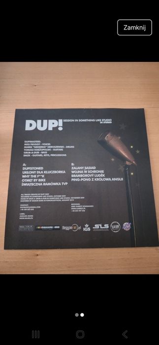 Dup! Session in Somethinglikestudio (winyl nowy)