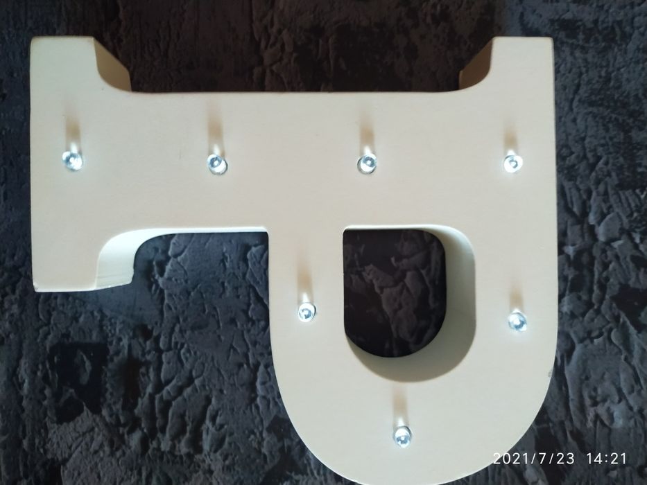 Декоративные светящиеся буквы