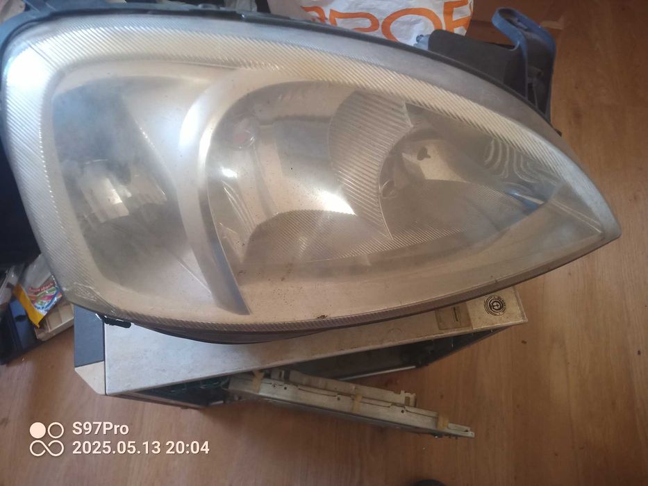 Airbag Opel   e faróis frente