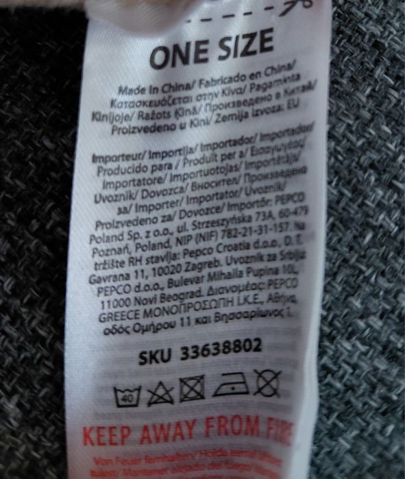 Pepco czapka króliczek playboya beanie one size