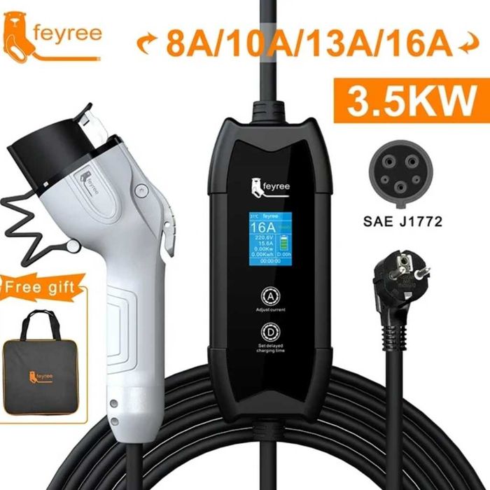 Зарядний пристрій електрокара електромобіля Зарядное устройство