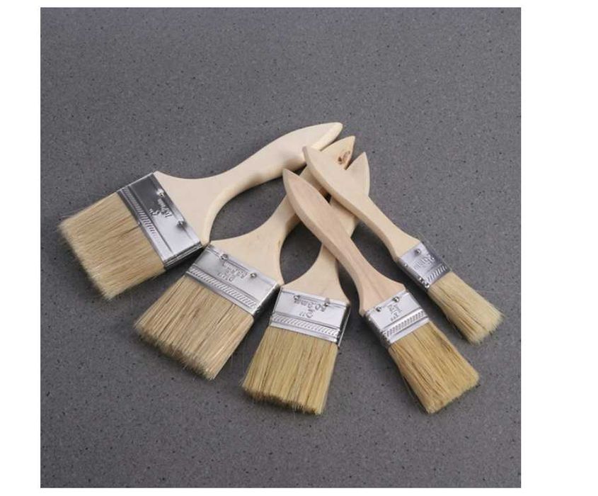 Zestaw pędzli pędzle malarskie 5szt płaskie