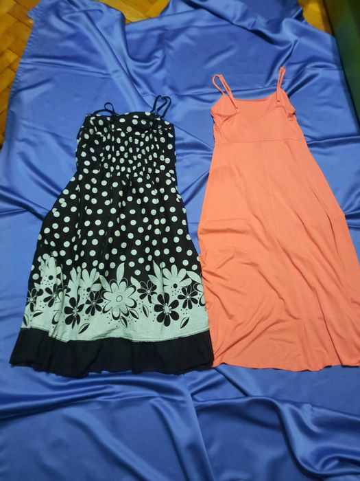 2szt. sukienki z serii Duo bawełna i wiskoza