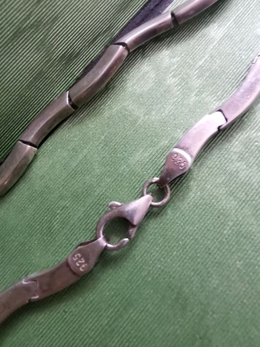 Mega naszyjnik / kolia srebro 925 vintage