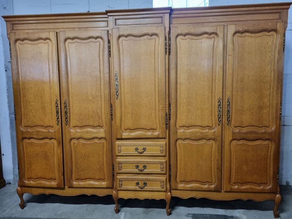 szafa dębowa ludwik garderoba