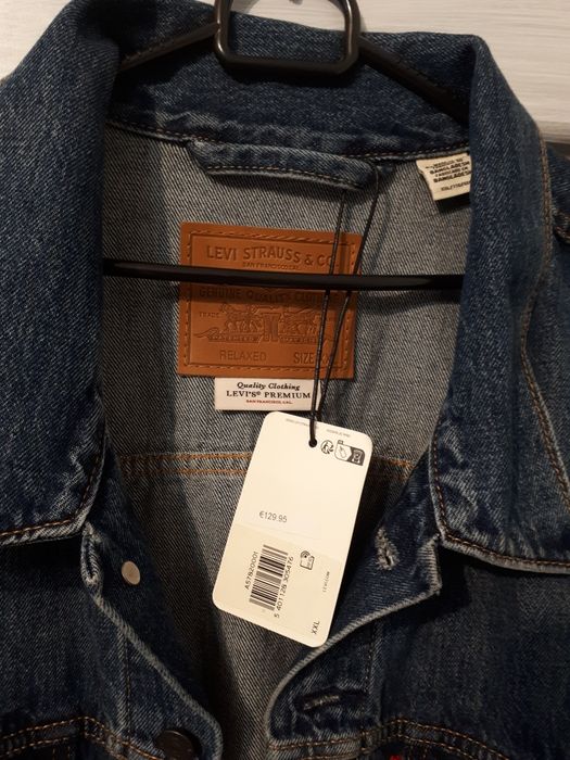 Куртка джинсова фірмова Levi Strauss XXL, нова.