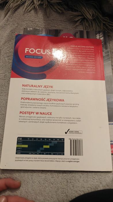 Książka focus 3 oraz ćwiczenia