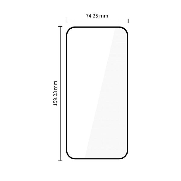 Szkło Hartowane Tech-Protect Glass Fit+ 2-Pack Motorola Moto G67 / G77