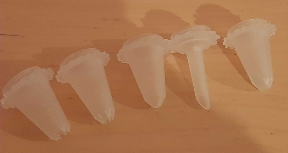 NOVO Decora Bolos Tupperware com 5 Bicos Diferentes