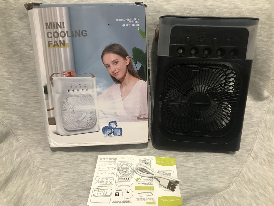 Портативний міні кондиціонер з функцією зволоження повітря