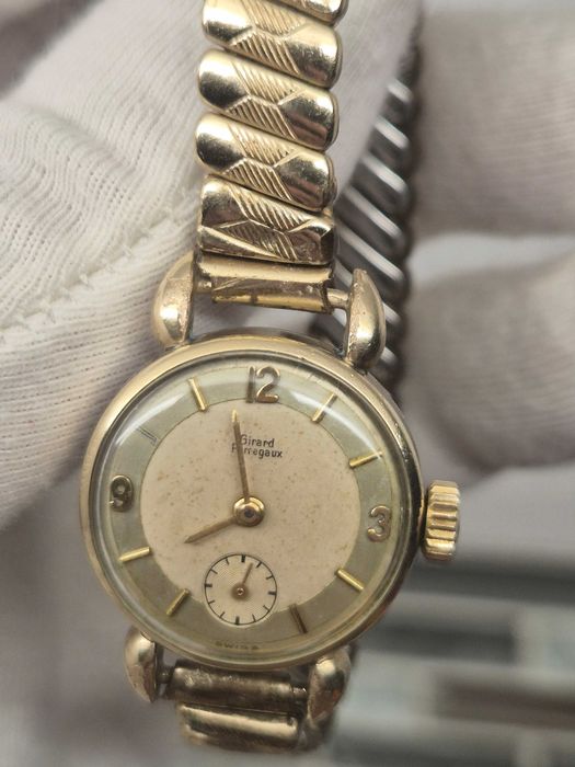 Damski zegarek vintage *Girard Perregaux* Au 20