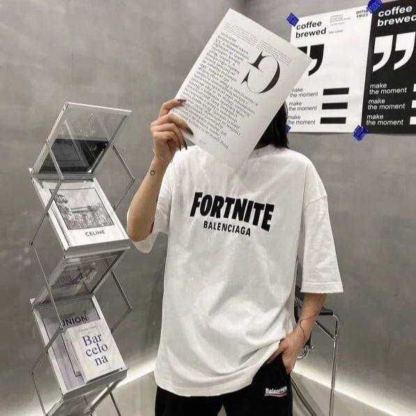 Футболка Fortnite x Balenciaga фортнайт баленсиага | S M L XL
