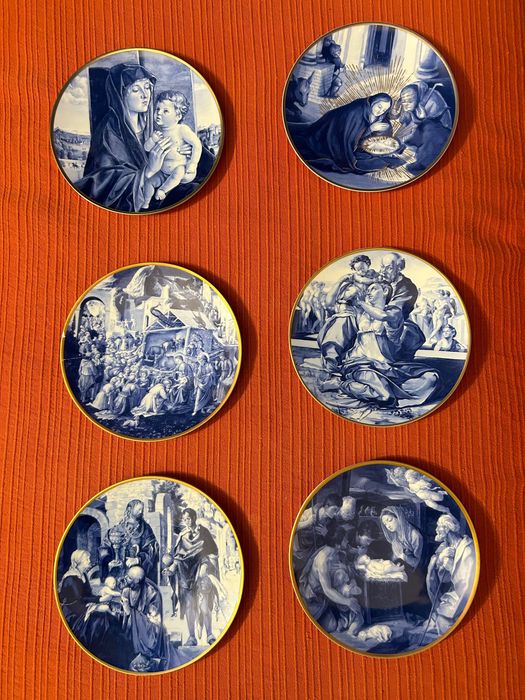 6 Christmas Plates – Philae Collection