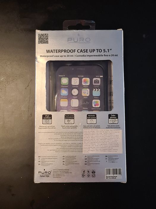 Capa Protetora à Prova de Água – Ideal para usar debaixo de água!64739089310978123