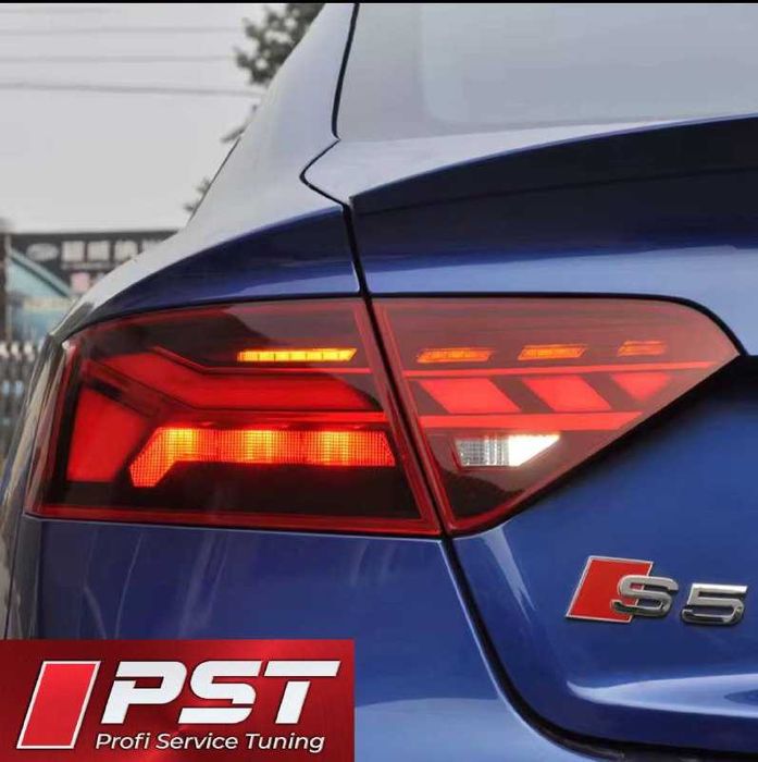 Audi A5  B8.5 2012-2016 Ліхтарі Фари Оптика - Стиль Audi A5  B9 Стопи Задні