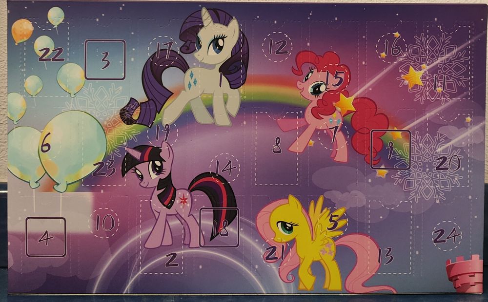 Адвент календар Поні my little pony єдиноріг сюрприз 24 вікна Unicorn