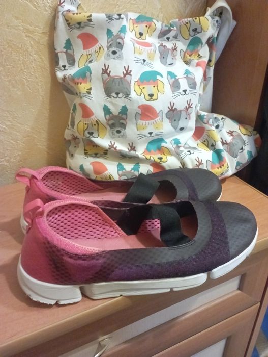 Мокасины балетки Clarks оригинал