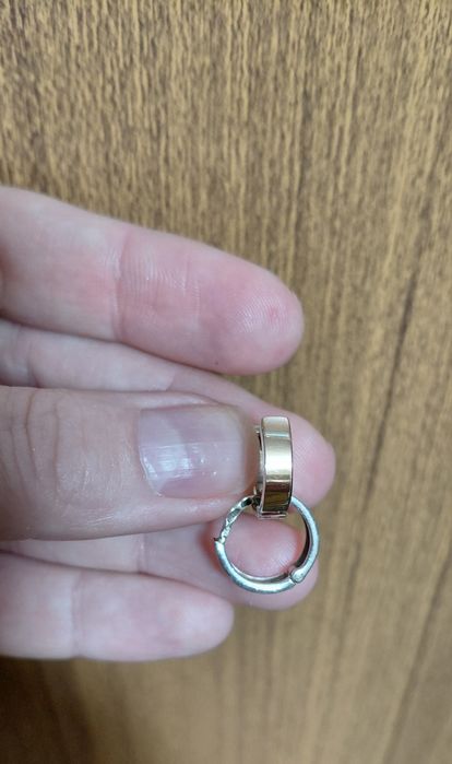 Срібні сережки -  конго