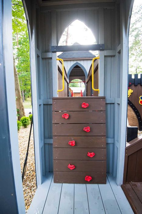 Zamek rycerski DREWNIANY PLAC ZABAW dzieci PZ19 DEKLARACJA certyfikat