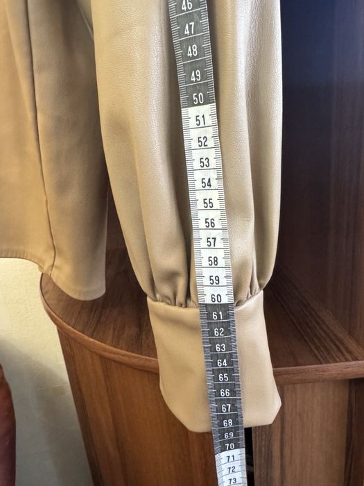 Шорты кофта ZARA экокожа