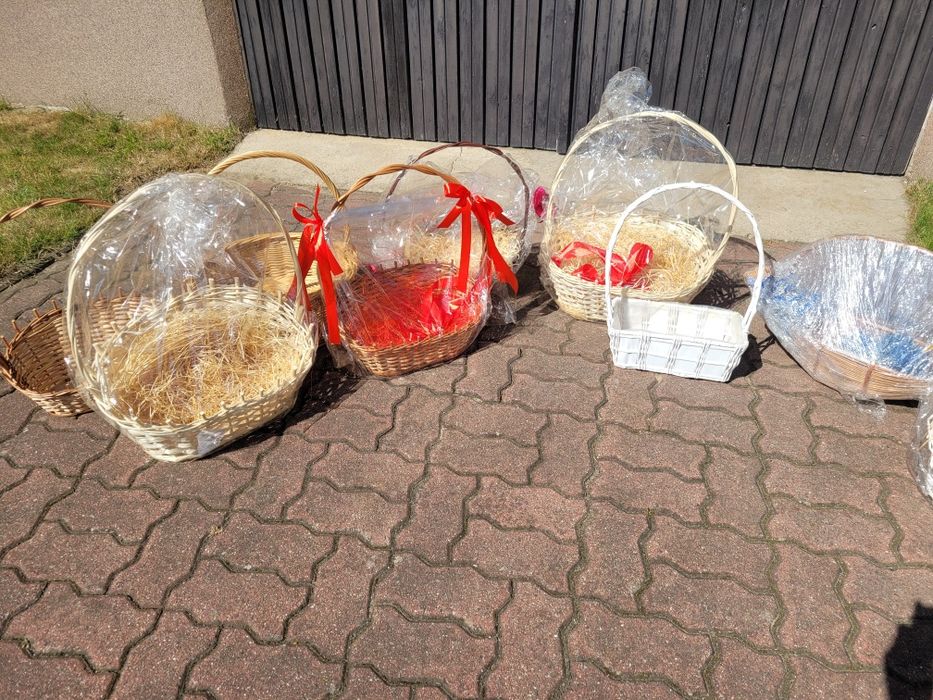 Koszyki wiklinowe