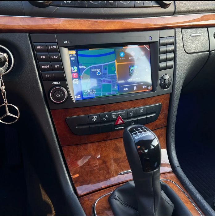Rádio Android 14 com o Mercedes W211/CLS (Novo)