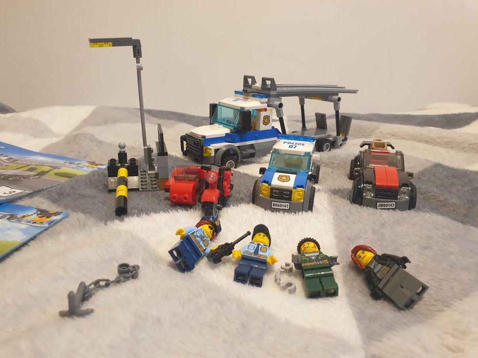 LEGO City 60143 Skok na transporter samochodów UNIKAT