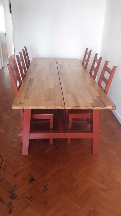 Mesa de Refeição com 6 cadeiras - IKEA