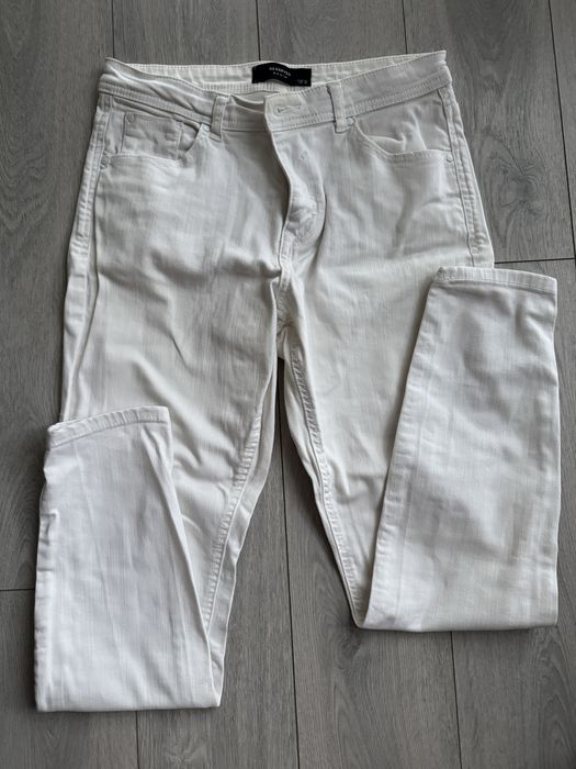 Джинси Reserved білі завужені, 100% denim, eur 40, uk 12