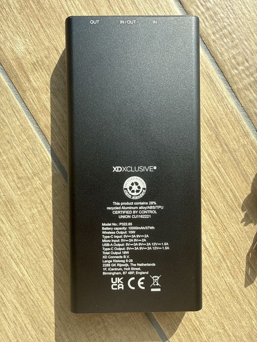 Powerbank 10000 MAH 10W indukczjnz XD XCLUSIVE