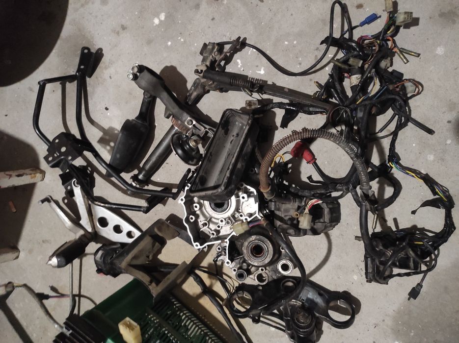 yamaha tzr 125 4FL lagi instalacja czesci