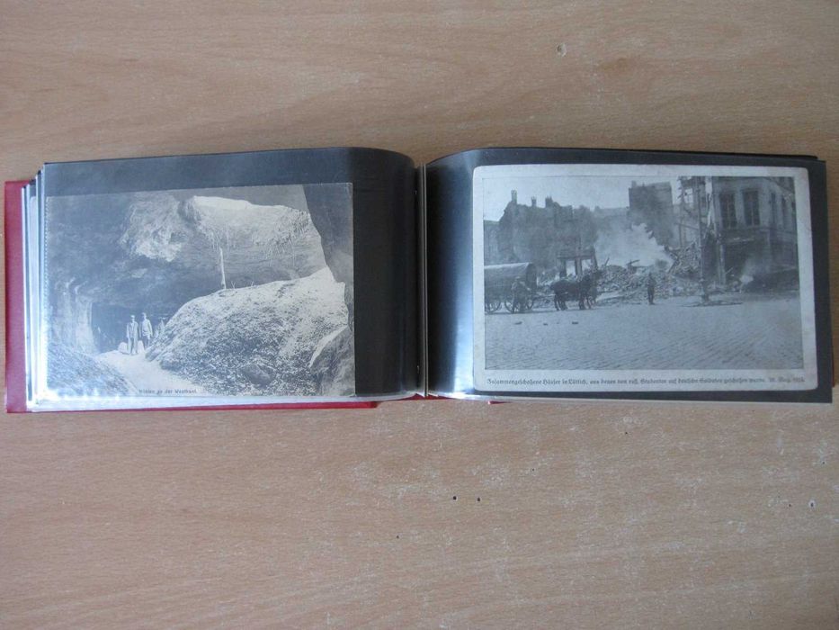 2 EXCELENTES álbuns com 200 postais RAROS da 1.ª Guerra Mundial