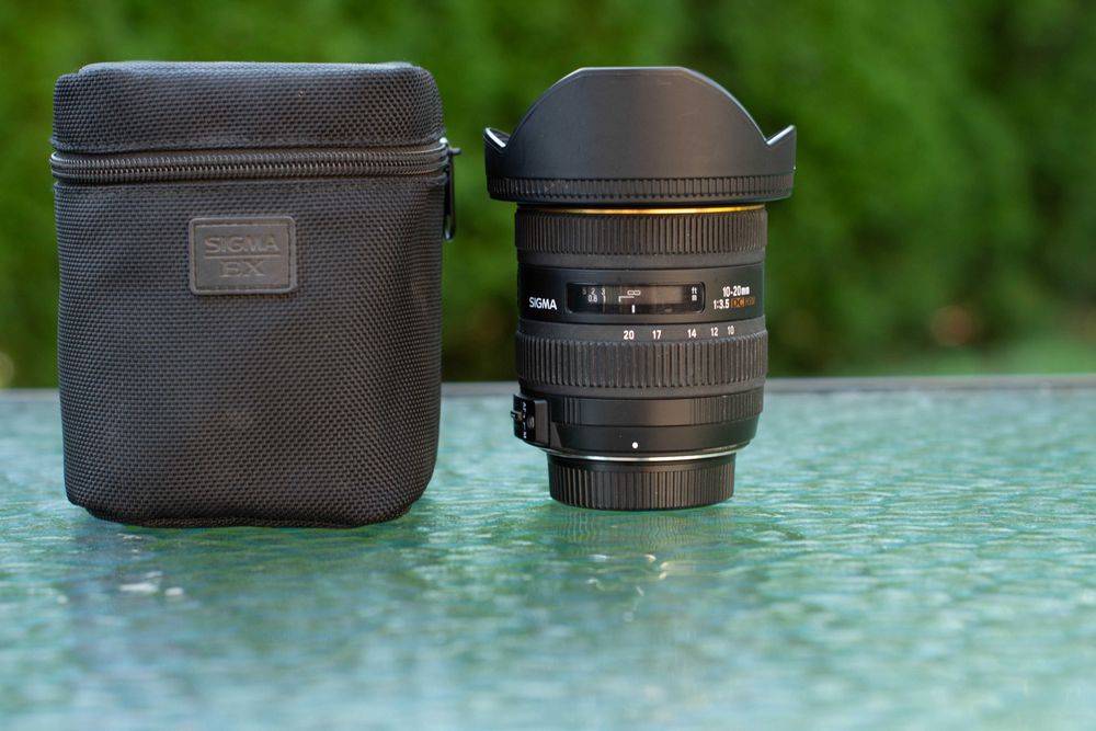 Sigma Nikon F 10-20mm f/3.5 EX DC HSM NIKON+flitr ND8